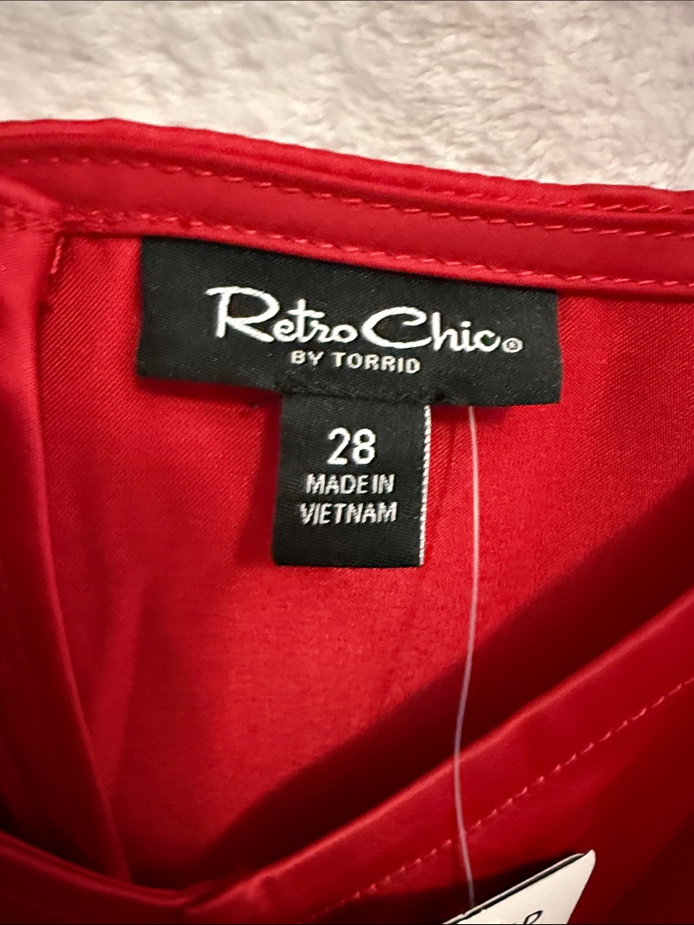 NWT Retro Chic By Torrid Flutter Sleeve Red Swing Dress Size 28 - Picture 3 of 7